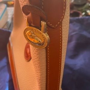 Vintage all weather leather shoulder bag